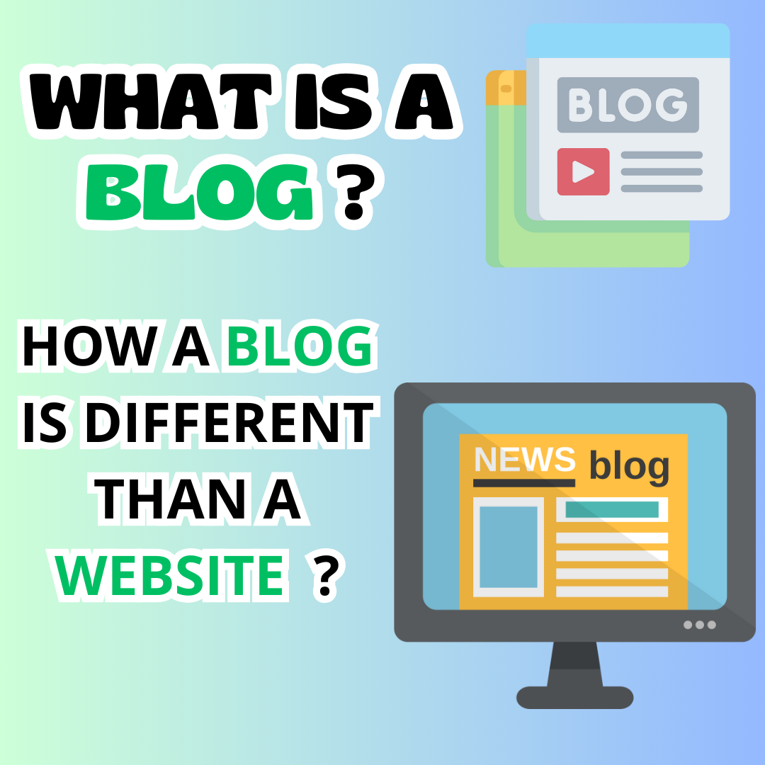 What is a Blog ? How a Blog is Different than a Website 2024